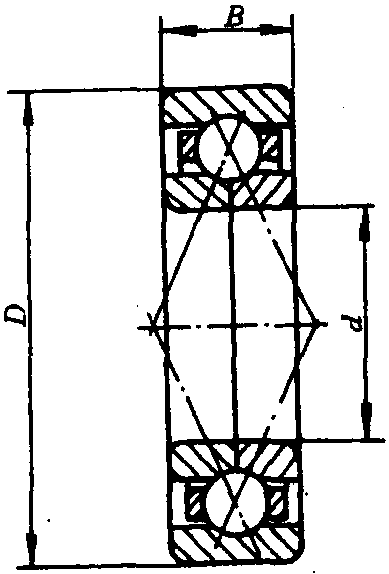 13.QJ 0000型四點角接觸球軸承